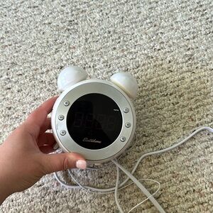 Electrohome Retro Alarm Clock Radio w/ Motion Activated Night Light and Snooze